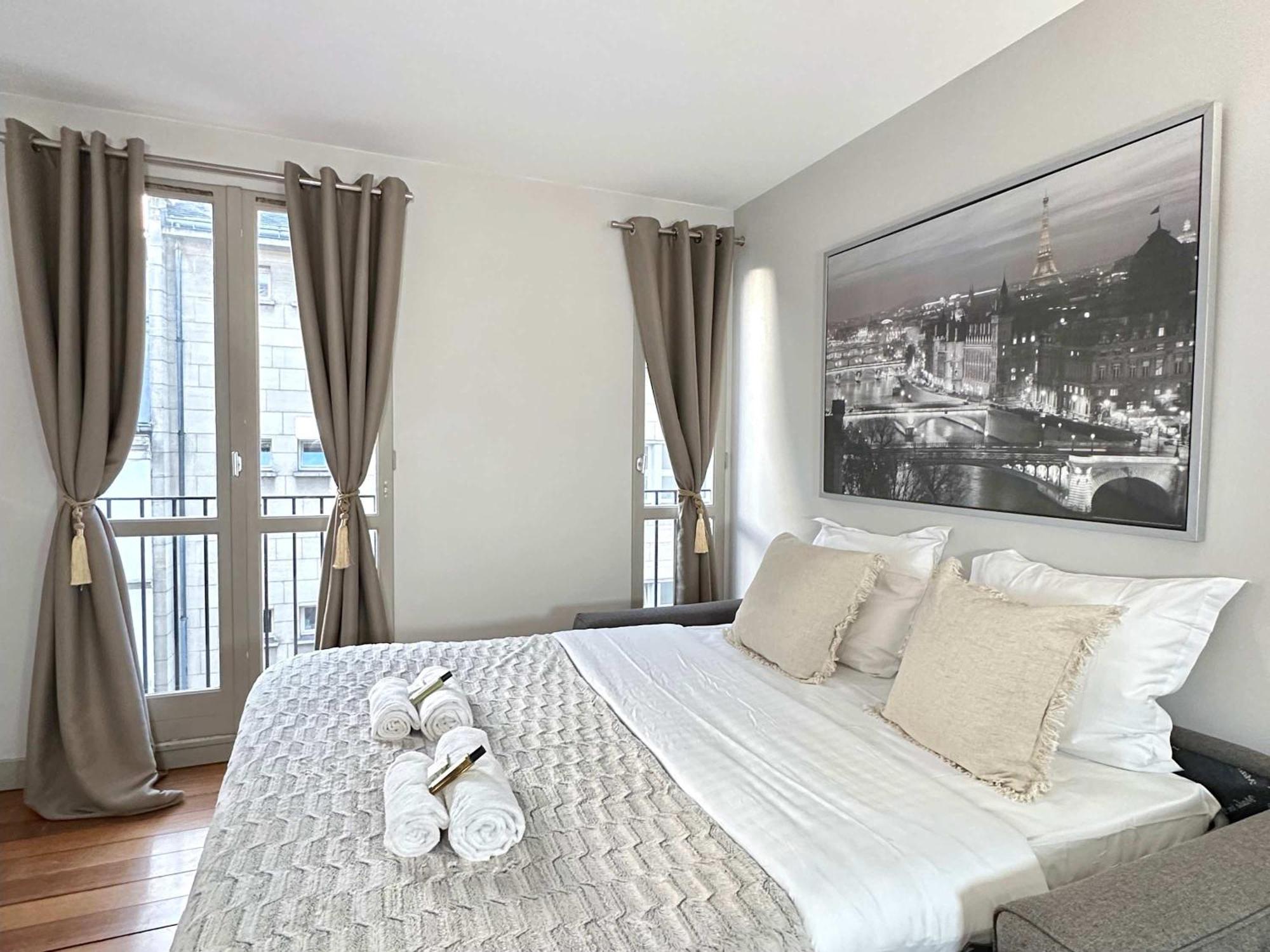 Beautiful Calm Studio In Le Marais Paris Ngoại thất bức ảnh