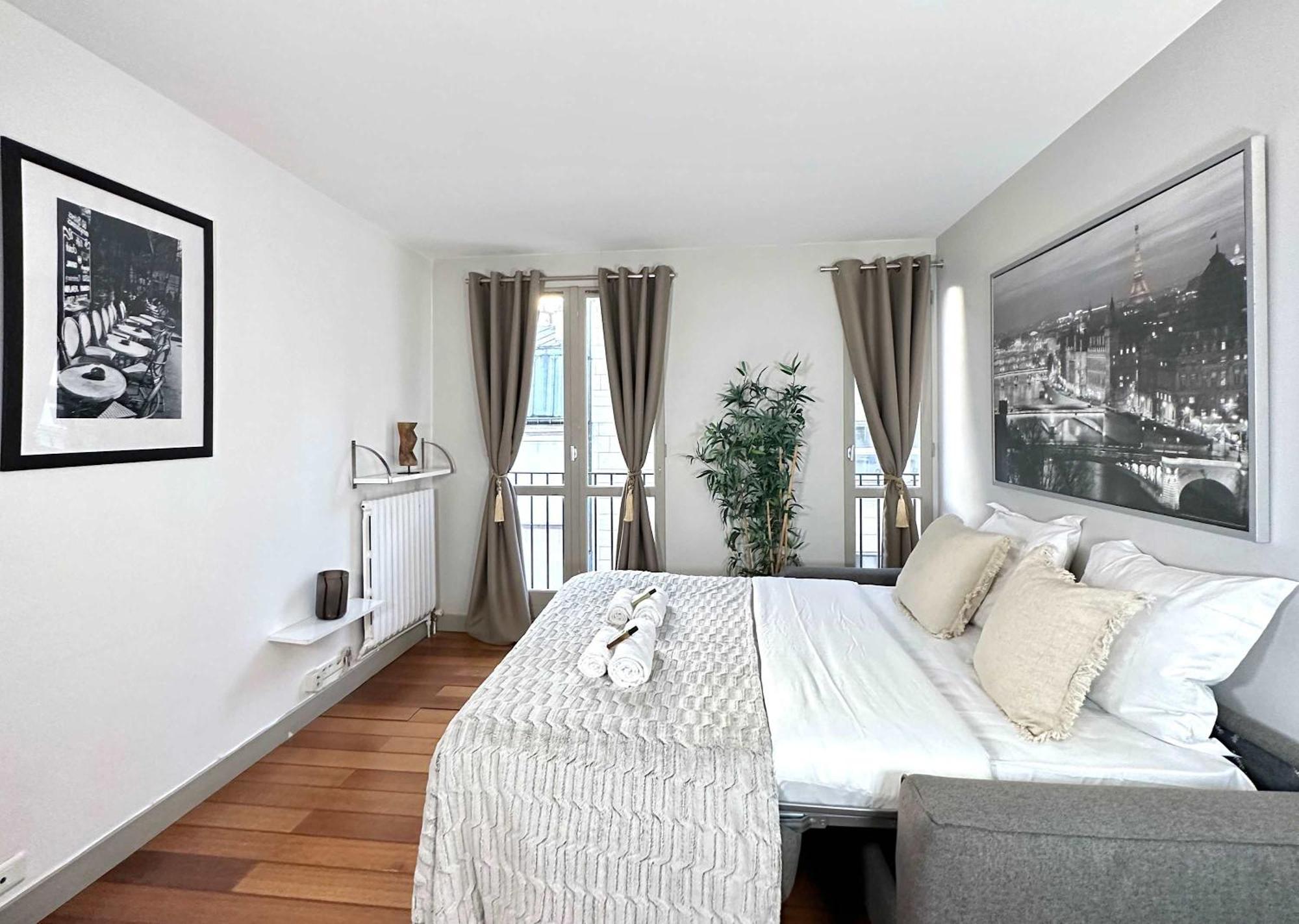 Beautiful Calm Studio In Le Marais Paris Ngoại thất bức ảnh